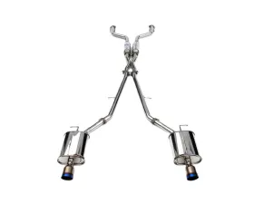 Invidia Q300 Catback Exhaust w/ Single Layer Titanium Tips Infiniti G35 | G37 2007+