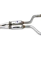 Invidia Q300 Catback Exhaust w/ Single Layer Titanium Tips Infiniti G35 | G37 2007+                                     - HS07IG4G3T - Image 4