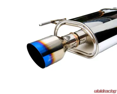 Invidia Q300 Catback Exhaust w/ Single Layer Titanium Tips Infiniti G35 | G37 2007+ - HS07IG4G3T