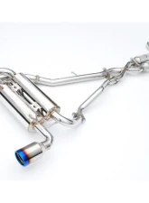 Invidia Gemini Catback Exhaust w/ Rolled Titanium Tips Infiniti G37 2007-2013                                     - HS07IG7GID - Image 6