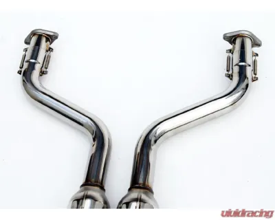 Invidia Gemini Catback Exhaust w/ Rolled Titanium Tips Infiniti G37 2007-2013 - HS07IG7GID