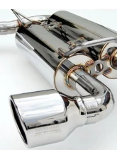 Invidia Gemini Catback Exhaust w/ Rolled Stainless Steel Tips Infiniti G37 2007-2013                                     - HS07IG7GIS - Image 3