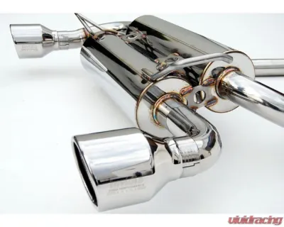 Invidia Gemini Catback Exhaust w/ Rolled Stainless Steel Tips Infiniti G37 2007-2013 - HS07IG7GIS