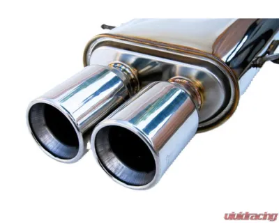 Invidia G200 Catback Exhaust w/ Stainless Steel Tips Mini Cooper S 2007-2013 - HS07MCSGTP