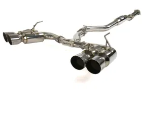 Invidia R400 Catback Exhaust w/ Stainless Steel Tips Subaru WRX | STI 2008-2014