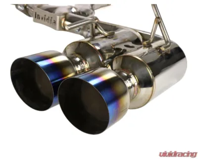 Invidia R400 Catback Exhaust w/ Titanium Tips Subaru WRX | STI 2008-2014 - HS08ST5GM4ST