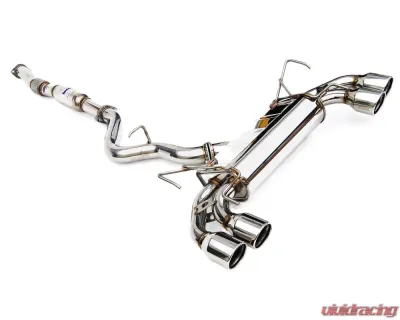 Invidia Q300 Catback Exhaust w/ Stainless Steel Tips Subaru WRX | STI 2008-2014 - HS08STIG3S