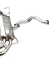 Invidia Q300 Catback Exhaust w/ Rolled Titanium Tips Subaru WRX | STI 2008-2014                                     - HS08STIG3T - Image 2