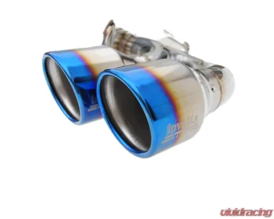 Invidia Q300 Catback Exhaust w/ Rolled Titanium Tips Subaru WRX | STI 2008-2014 - HS08STIG3T