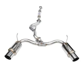 Invidia N1 Catback Exhaust w/ Stainless Steel Tips Subaru WRX | STI 2008-2014