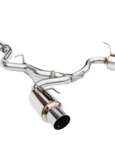 Invidia N1 Catback Exhaust w/ Stainless Steel Tips Subaru WRX | STI 2008-2014                                     - HS08STIGTP - Image 2