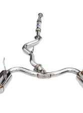 Invidia N1 Catback Exhaust w/ Titanium Tips Subaru WRX | STI 2008-2014                                     - HS08STIGTT - Image 4