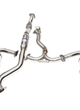 Invidia Q300 Catback Exhaust w/ Stainless Steel Tips Subaru WRX | Forester XT 2008-2014                                     - HS08SW4GT3 - Image 4