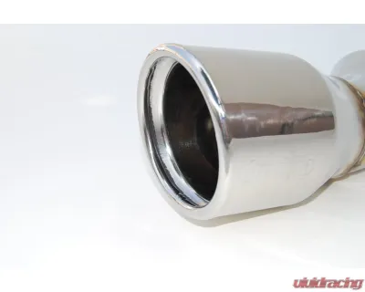 Invidia Q300 Catback Exhaust w/ Rolled Stainless Steel Tip Subaru WRX 2008-2014 - HS08SW5GT3