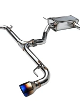 Invidia Q300 Catback Exhaust w/ Titanium Tips Volkswagen Golf | GTI MK6 2009-2013                                     - HS09GF6G3T - Image 2