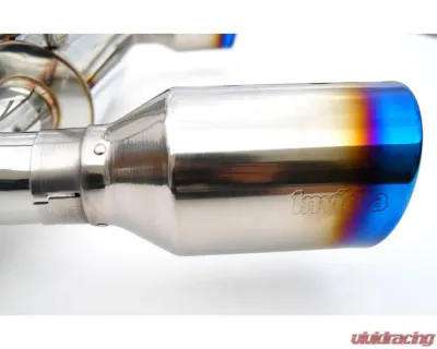 Invidia Gemini Catback Exhaust w/ Rolled Titanium Tips Infiniti FX35 | FX37 2009+ - HS09IFXGID