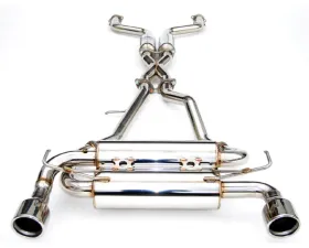 Invidia Gemini Catback Exhaust w/ Rolled Stainless Steel Tips Infiniti FX35 | FX37 2009+
