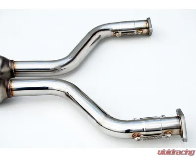 Invidia Gemini Catback Exhaust w/ Rolled Stainless Steel Tips Infiniti FX35 | FX37 2009+ - HS09IFXGIS
