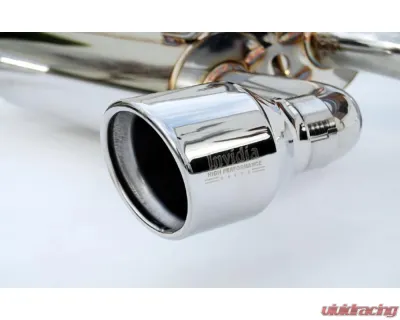 Invidia Gemini Catback Exhaust w/ Rolled Stainless Steel Tips Infiniti FX35 | FX37 2009+ - HS09IFXGIS