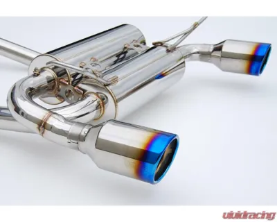 Invidia Gemini Catback Exhaust w/ Rolled Titanium Tips Nissan 370Z 2009-2021 - HS09N7ZGID
