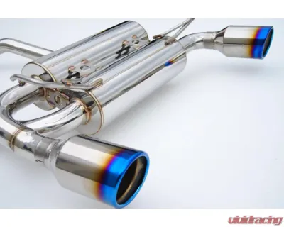 Invidia Gemini Catback Exhaust w/ Rolled Titanium Tips Nissan 370Z 2009-2021 - HS09N7ZGID