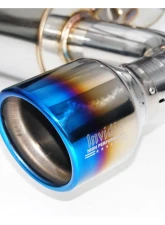 Invidia Gemini Catback Exhaust w/ Rolled Titanium Tips Nissan 370Z 2009-2021                                     - HS09N7ZGID - Image 5