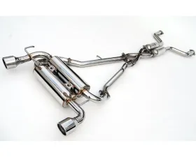 Invidia Gemini Catback Exhaust w/ Rolled Stainless Steel Tips Nissan 370Z 2009-2021