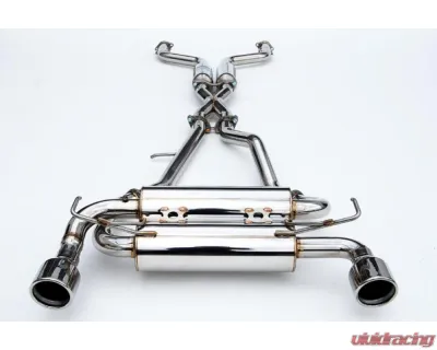 Invidia Gemini Catback Exhaust w/ Rolled Stainless Steel Tips Nissan 370Z 2009-2021 - HS09N7ZGIS