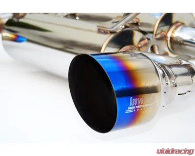 Invidia Gemini Catback Exhaust w/ Single Layer Titanium Tips Nissan 370Z 2009-2021 - HS09N7ZGIT