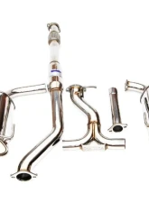 Invidia Q300 Catback Exhaust w/ Stainless Steel Tips Subaru Legacy GT 2010+                                     - HS10SL1GT3 - Image 3