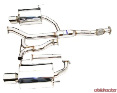Invidia Q300 Catback Exhaust w/ Stainless Steel Tips Subaru Legacy GT 2010+ - HS10SL1GT3