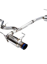 Invidia N1 Catback Exhaust w/ Titanium Tips Subaru Legacy GT 2010+                                     - HS10SL1GTT - Image 2