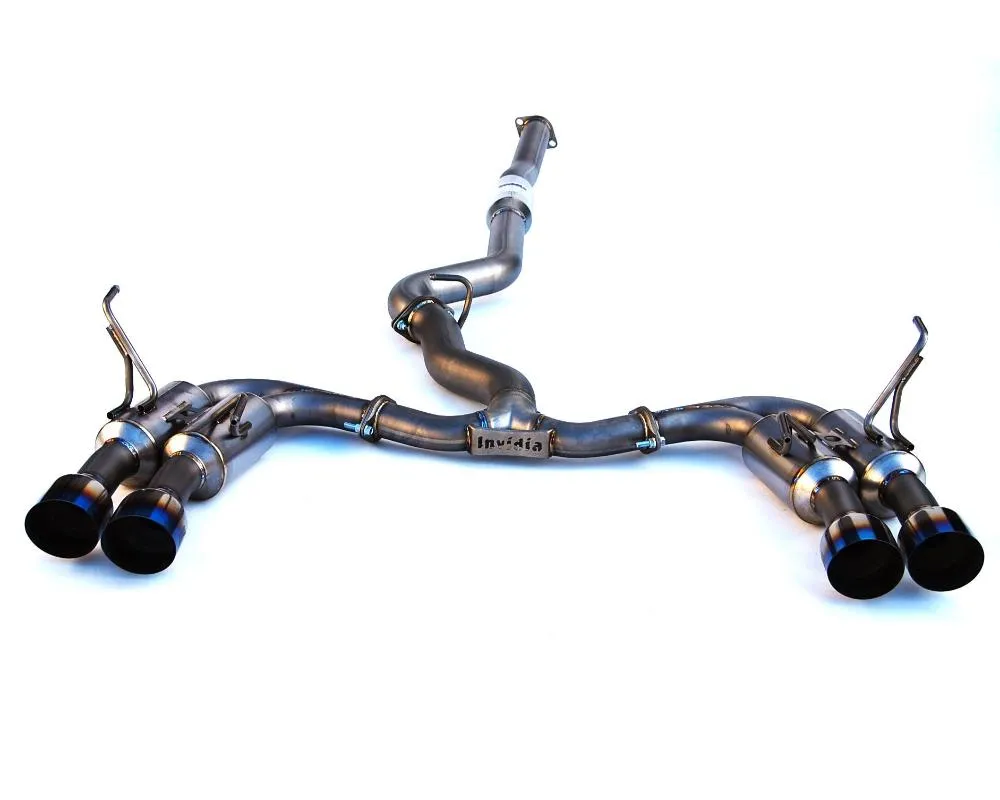 Invidia Gemini Catback Exhaust w/ Full Titanium Quad Tips - HS11STI5TG4ST