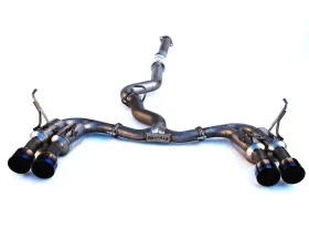 Invidia Gemini Catback Exhaust w/ Full Titanium Quad Tips Subaru WRX | STI 2011-2014