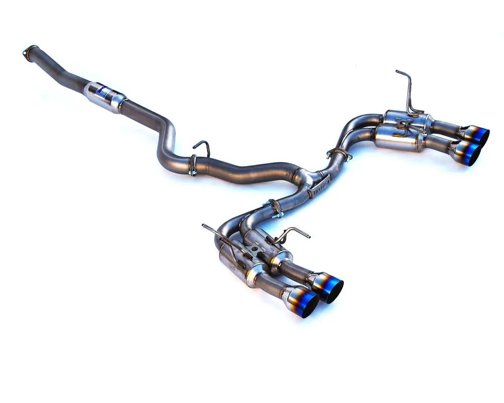 Invidia Gemini Catback Exhaust w/ Full Titanium Quad Tips