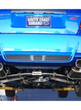 Invidia Q300 Catback Exhaust w/ Rolled Stainless Steel Tips Subaru WRX | STI 2011-2014                                     - HS11STIG3S - Image 3