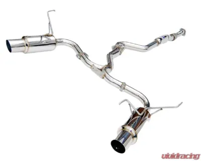 Invidia Dual N1 Catback Exhaust w/ Stainless Steel Tips Subaru WRX | STI 2008-2014 - HS11STIGTP