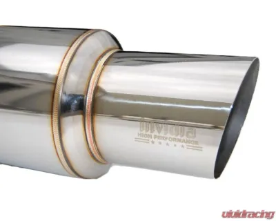 Invidia Dual N1 Catback Exhaust w/ Stainless Steel Tips Subaru WRX | STI 2008-2014 - HS11STIGTP