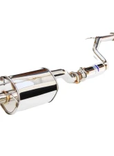 Invidia Q300 Catback Exhaust System w/ Stainless Steel Tip Honda Civic Si 2012-2016                                     - HS12HC2G3S - Image 2