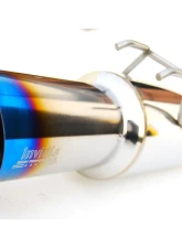 Invidia N1 Catback Exhaust System w/ 76mm Titanium Tip Honda Civic Si 2012-2016                                     - HS12HC2STT - Image 4