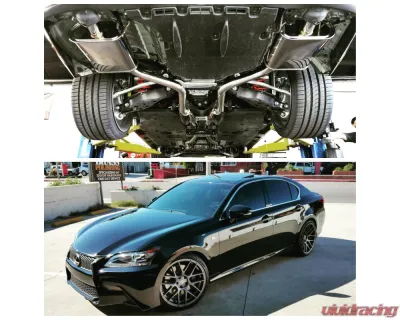 Invidia Q300 Axleback Exhaust Lexus GS350 2012+ - HS12LGSG3H