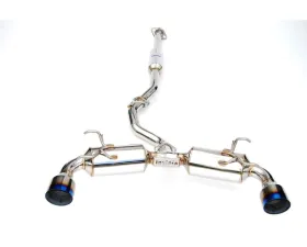 Invidia Catback Exhaust w/ Titanium Burnt Tips