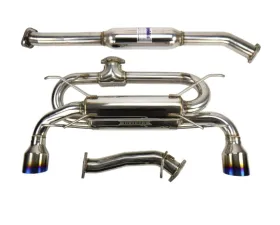 Invidia Gemini Catback Exhaust w/ Titanium Tips Subaru BRZ | Toyota 86 2012+