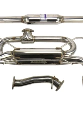 Invidia Gemini Catback Exhaust w/ Titanium Tips Subaru BRZ | Toyota 86 2012+                                     - HS12SST7GM1ST - Image 2