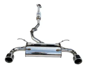 Invidia Q300 Catback Exhaust w/ Rolled Stainless Steel Tips Subaru BRZ | Toyota 86 2012+