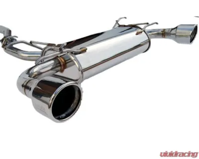 Invidia Q300 Catback Exhaust w/ Rolled Stainless Steel Tips Subaru BRZ | Toyota 86 2012+ - HS12SSTG3S
