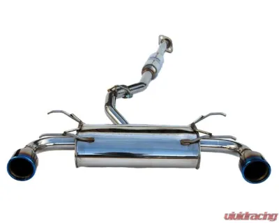 Invidia Q300 Catback Exhaust w/ Rolled Titanium Tips Subaru BRZ | Toyota 86 2012+ - HS12SSTG3T