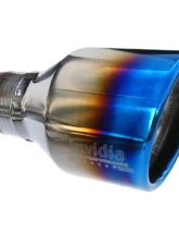 Invidia Q300 Catback Exhaust w/ Rolled Titanium Tips Subaru BRZ | Toyota 86 2012+                                     - HS12SSTG3T - Image 3