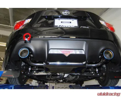 Invidia Q300 Catback Exhaust w/ Rolled Titanium Tips Subaru BRZ | Toyota 86 2012+ - HS12SSTG3T
