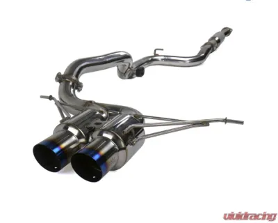 Invidia N1 Catback Exhaust w/ Titanium Tips Ford Focus ST 2013+ - HS13FFSGD1GT